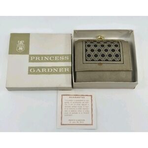 VINTAGE 1960s NOS Princess Gardner Tri-Partite French Purse Wallet‎ NIB